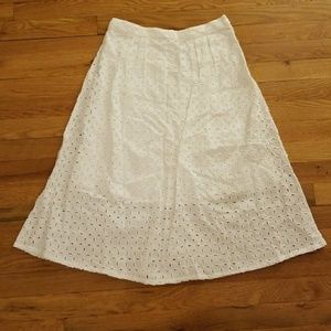 Abercrombie and fitch eyelet skirt